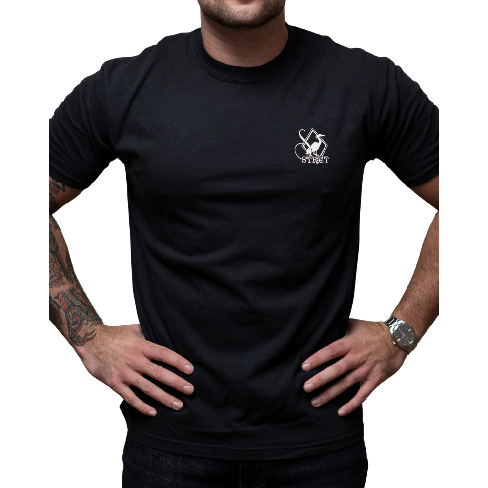 Lab Portrait Black Short-Sleeve T-Shirt: Black / Medium