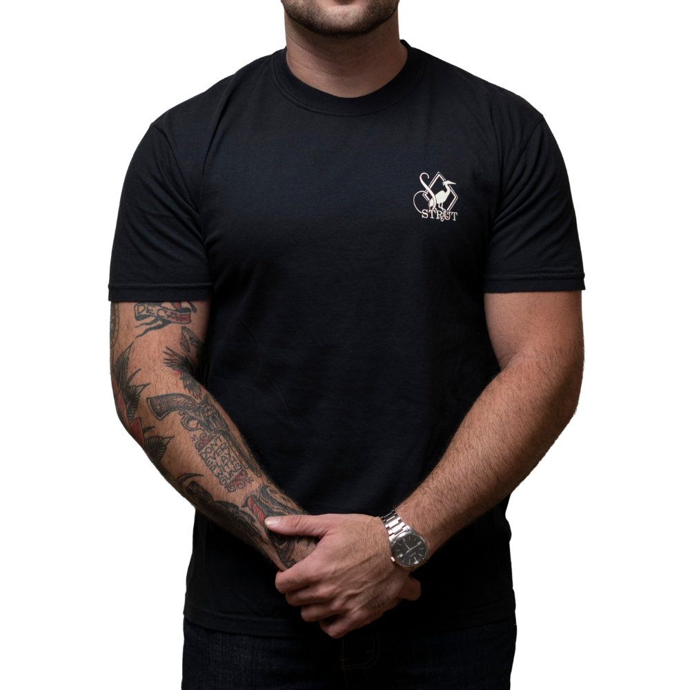 Lab Portrait Black Short-Sleeve T-Shirt: Black / X-Large