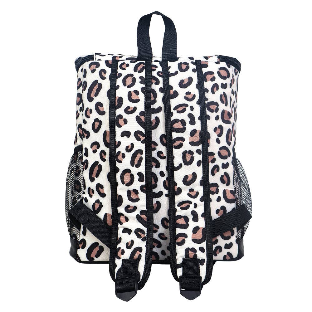 Cheetah Print Cooler Insulated Bag