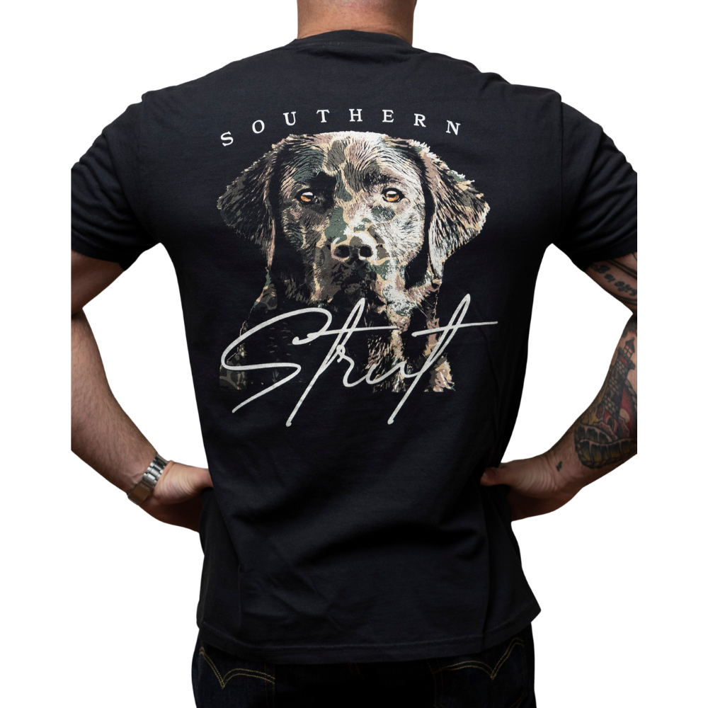 Lab Portrait Black Short-Sleeve T-Shirt: Black / Medium