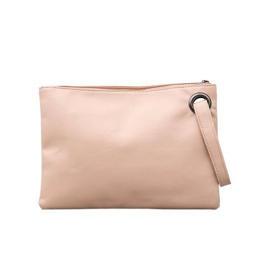 Over-sized Everyday Clutch: Nude