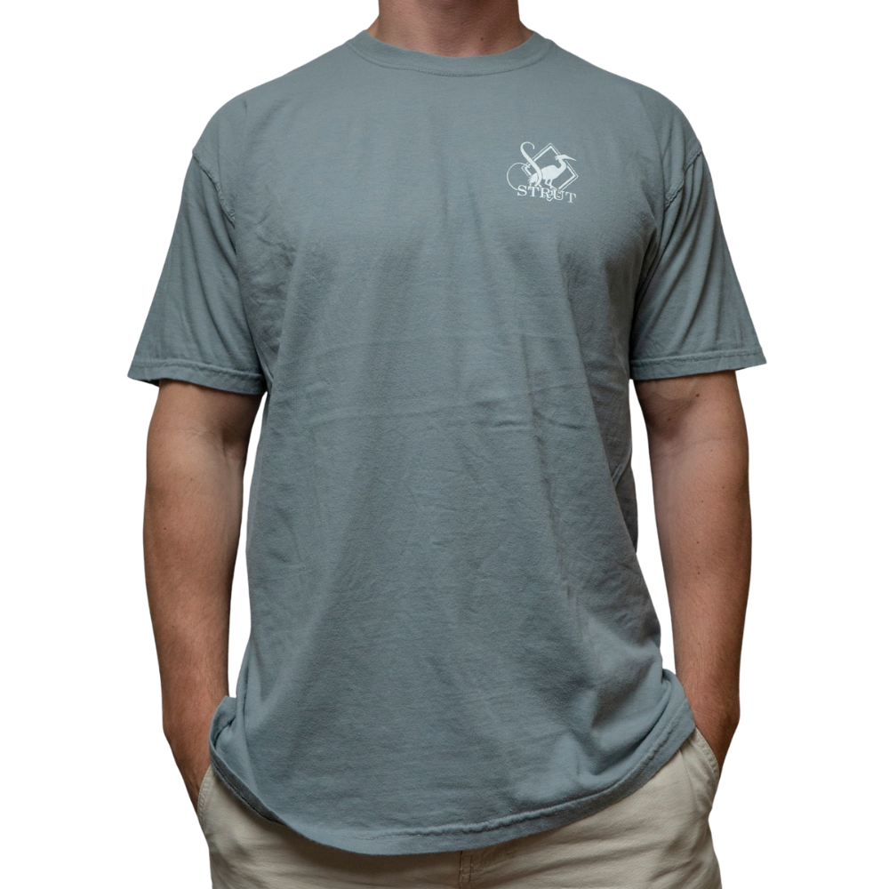 The Crew Granite Short-Sleeve T-Shirt: Granite / M