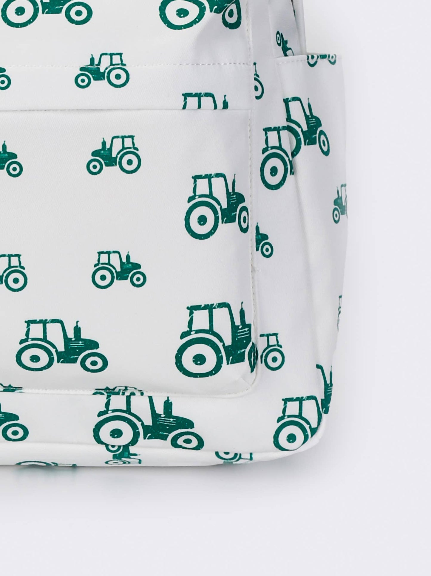 Kids Tractor Printed Farm Backpack