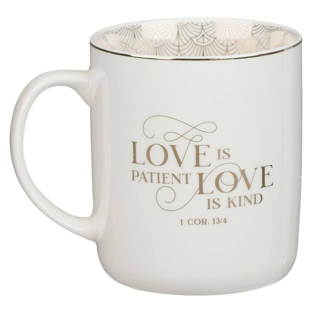 Mug Set 2pc Mr. & Mrs. 1 Cor. 13:4