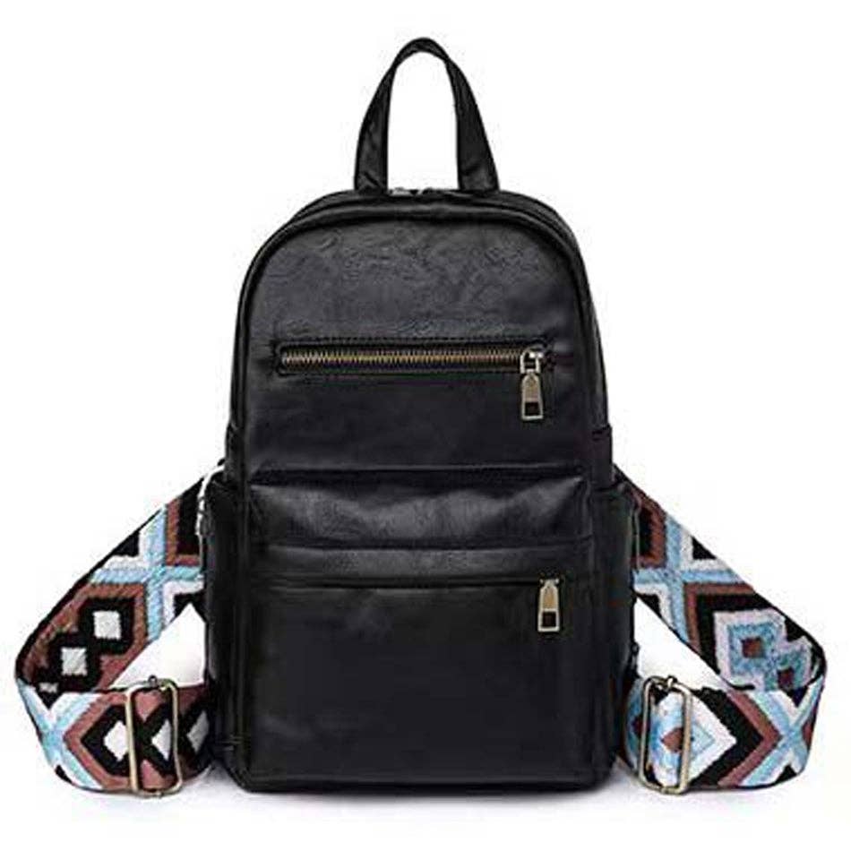 Alba Convertible Backpack Sling: Cognac
