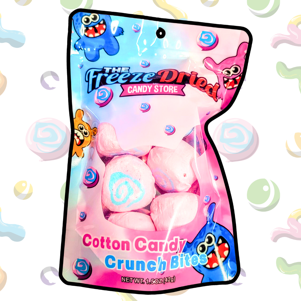 Cotton Candy Crunch Bites: Singles