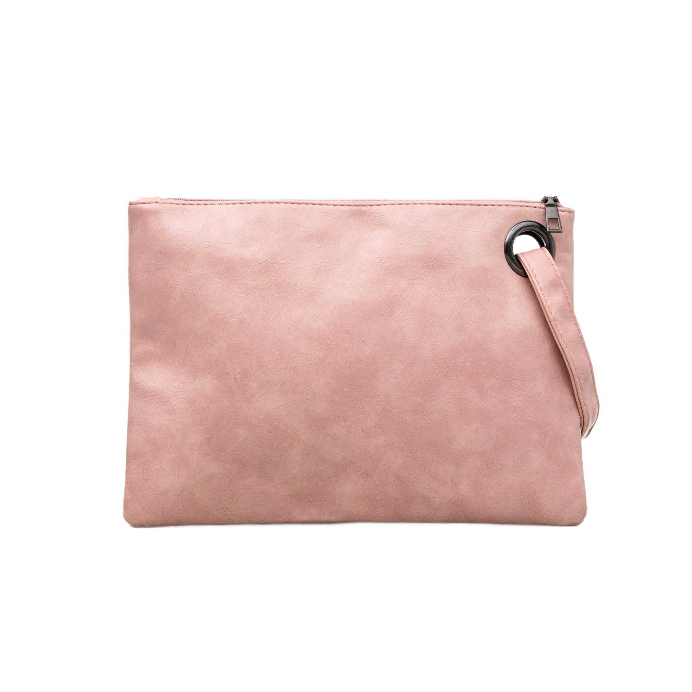 Over-sized Everyday Clutch: Nude