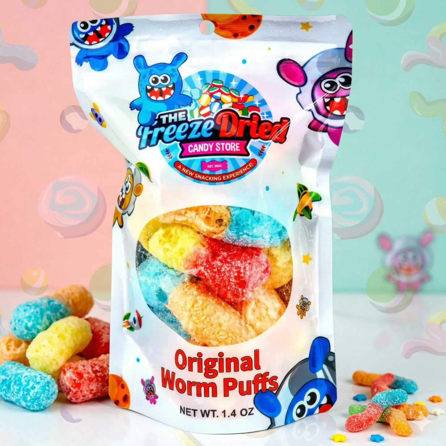 Original Worm Puffs: Singles